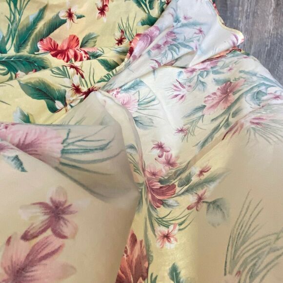 Coldwater Creek Sundress Midi Women's Multicolor Floral Faux Wrap Skirt Size 14 - Picture 6 of 15